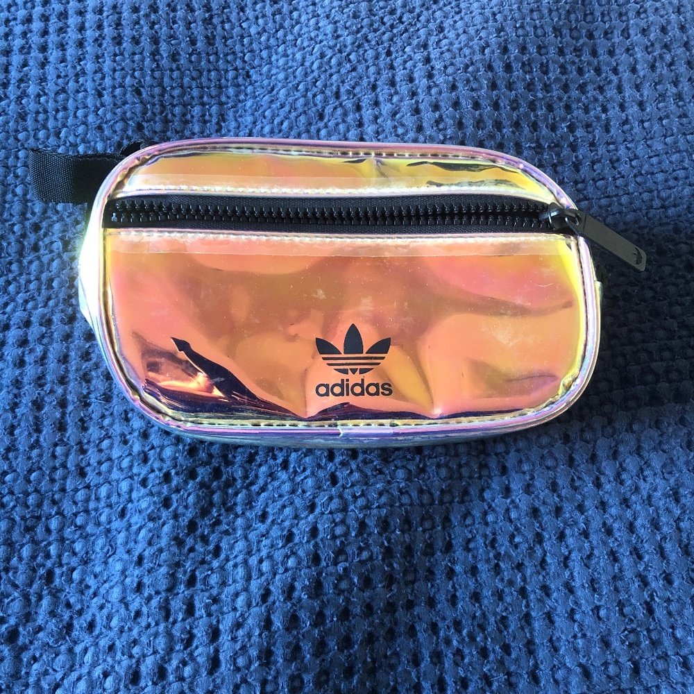 Adidas holographic Fanny pack - Picture 1 of 3
